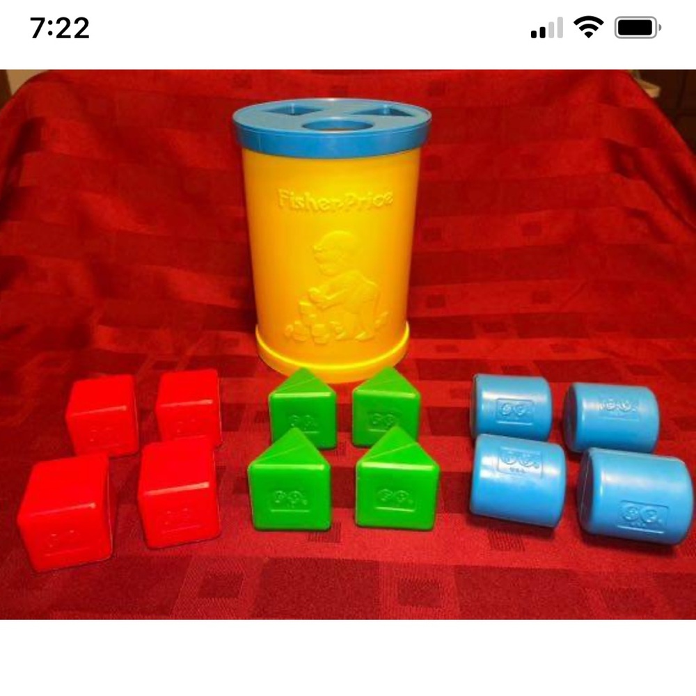 Fisher-Price Vintage (1977) Shape Sorter Set